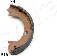 Ashika 55-09-915 - Bremžu loku kompl., Stāvbremze www.autospares.lv