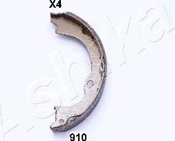 Ashika 55-09-910 - Bremžu loku kompl., Stāvbremze www.autospares.lv