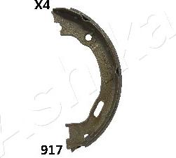 Ashika 55-09-917 - Bremžu loku kompl., Stāvbremze www.autospares.lv