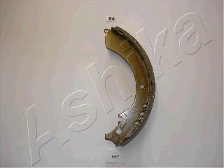 Ashika 55-06-607 - Bremžu loku komplekts www.autospares.lv