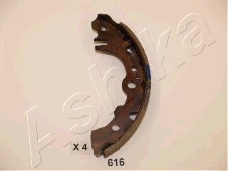 Ashika 55-06-616 - Bremžu loku komplekts www.autospares.lv