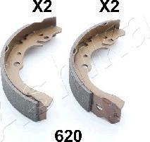 Ashika 55-06-620 - Brake Shoe Set www.autospares.lv