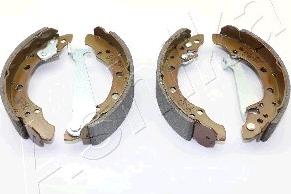 Ashika 55-00-0910 - Brake Shoe Set www.autospares.lv