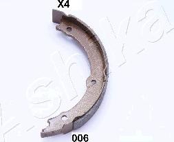 Ashika 55-00-006 - Bremžu loku kompl., Stāvbremze www.autospares.lv