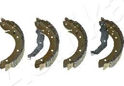 Ashika 55-00-0703 - Brake Shoe Set www.autospares.lv