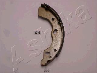 Ashika 55-03-399 - Bremžu loku komplekts www.autospares.lv