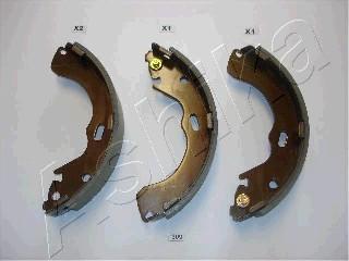 Ashika 55-03-309 - Brake Shoe Set www.autospares.lv