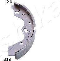 Ashika 55-03-318 - Bremžu loku komplekts www.autospares.lv