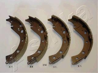 Ashika 55-02-214 - Brake Shoe Set www.autospares.lv