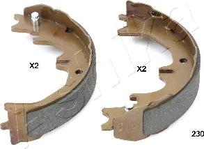 Ashika 55-02-230 - Bremžu loku kompl., Stāvbremze www.autospares.lv