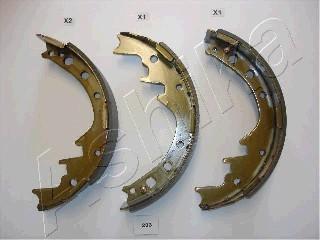 Ashika 55-02-233 - Brake Shoe Set www.autospares.lv