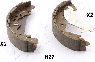 Ashika 55-0H-H27 - Bremžu loku komplekts www.autospares.lv