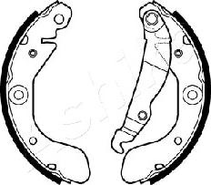 Ashika 55-0W-W10 - Brake Shoe Set www.autospares.lv