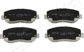 Ashika 50-09-924 - Brake Pad Set, disc brake www.autospares.lv