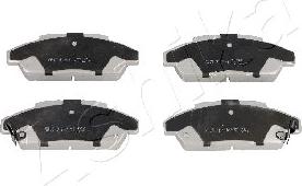 Ashika 50-04-492 - Brake Pad Set, disc brake www.autospares.lv