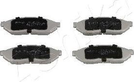 Ashika 50-04-404 - Brake Pad Set, disc brake www.autospares.lv