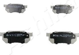 Ashika 50-04-414 - Brake Pad Set, disc brake www.autospares.lv