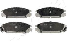 Ashika 50-04-424 - Brake Pad Set, disc brake www.autospares.lv