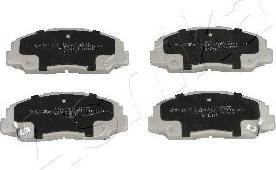 Ashika 50-06-607 - Brake Pad Set, disc brake www.autospares.lv