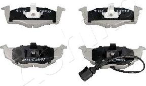 Ashika 50-00-0955 - Brake Pad Set, disc brake www.autospares.lv