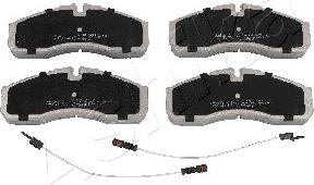 Ashika 50-00-0541 - Brake Pad Set, disc brake www.autospares.lv