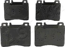 Ashika 50-00-0507 - Bremžu uzliku kompl., Disku bremzes www.autospares.lv