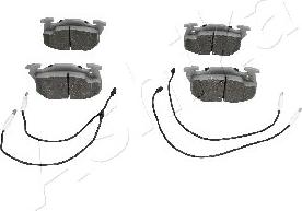 Ashika 50-00-0602 - Brake Pad Set, disc brake www.autospares.lv