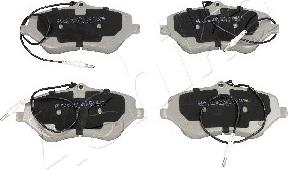 Ashika 50-00-0619 - Brake Pad Set, disc brake www.autospares.lv