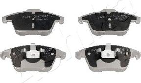 Ashika 50-00-0611 - Brake Pad Set, disc brake www.autospares.lv