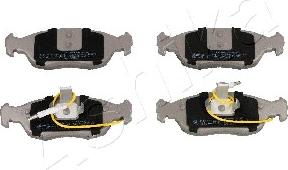 Ashika 50-00-0638 - Brake Pad Set, disc brake www.autospares.lv