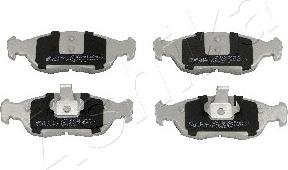 Ashika 50-00-0633 - Brake Pad Set, disc brake www.autospares.lv