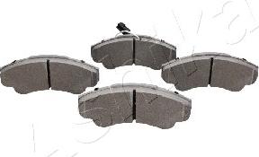 Ashika 50-00-0054 - Brake Pad Set, disc brake www.autospares.lv