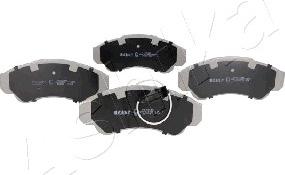 Ashika 50-00-0054 - Brake Pad Set, disc brake www.autospares.lv