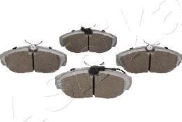 Ashika 50-00-0056 - Brake Pad Set, disc brake www.autospares.lv