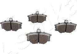 Ashika 50-00-0052 - Brake Pad Set, disc brake www.autospares.lv