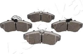 Ashika 50-00-0057 - Brake Pad Set, disc brake www.autospares.lv