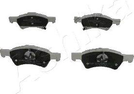 Ashika 50-00-002 - Brake Pad Set, disc brake www.autospares.lv