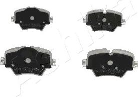 Ashika 50-00-0107 - Bremžu uzliku kompl., Disku bremzes www.autospares.lv