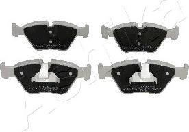 Ashika 50-00-0112 - Brake Pad Set, disc brake www.autospares.lv