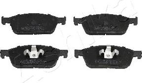 Ashika 50-00-0310 - Brake Pad Set, disc brake www.autospares.lv