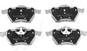 Ashika 50-00-0312 - Brake Pad Set, disc brake www.autospares.lv