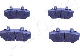 Ashika 50-00-0329 - Тормозные колодки, дисковые, комплект www.autospares.lv