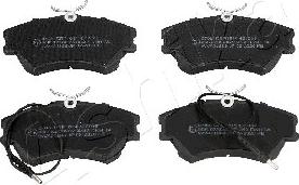 Ashika 50-00-0705 - Brake Pad Set, disc brake www.autospares.lv