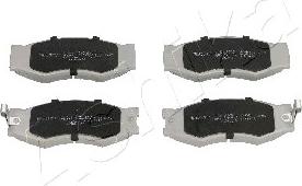 Ashika 50-01-195 - Brake Pad Set, disc brake www.autospares.lv