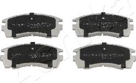 Ashika 50-01-193 - Brake Pad Set, disc brake www.autospares.lv