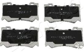 Ashika 50-01-146 - Brake Pad Set, disc brake www.autospares.lv