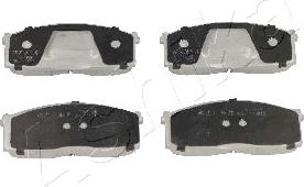 Ashika 50-01-105 - Brake Pad Set, disc brake www.autospares.lv