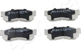 Ashika 50-01-101 - Brake Pad Set, disc brake www.autospares.lv