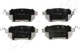 Ashika 50-01-118 - Brake Pad Set, disc brake www.autospares.lv