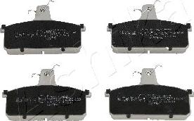 Ashika 50-08-899 - Brake Pad Set, disc brake www.autospares.lv